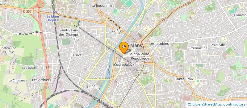 localisation de l'entreprise MADAME ALIETTE BOYER  LE MANS