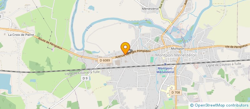 localisation de l'entreprise MADAME ALIETTE DUSART  MONTPON-MENESTEROL