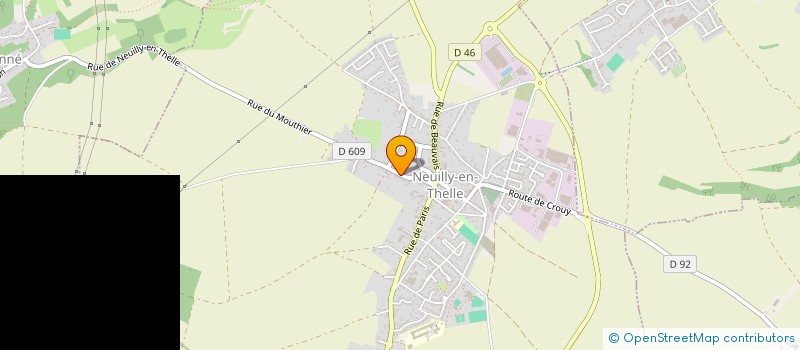 localisation de l'entreprise MADAME ALIETTE PETELOT  NEUILLY-EN-THELLE