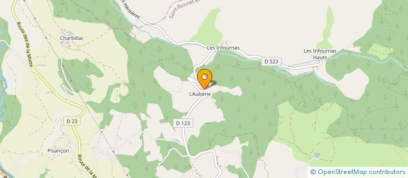 localisation de l'entreprise MADAME ALIETTE REYNAUD  SAINT-BONNET-EN-CHAMPSAUR