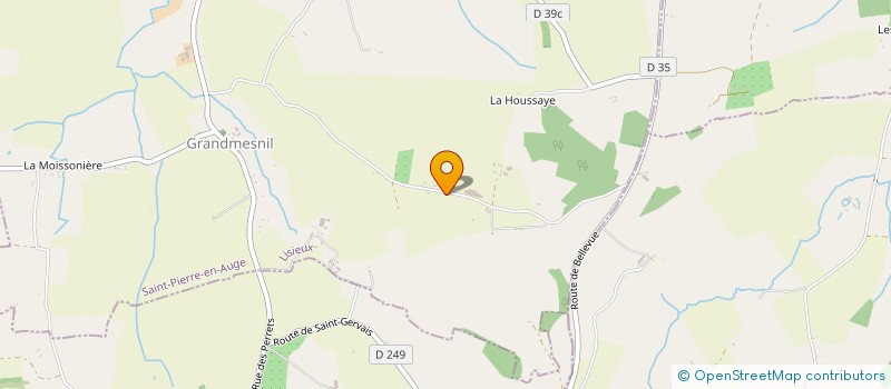 localisation de l'entreprise MADAME ALIMA BENBAKIR  SAINT-PIERRE-EN-AUGE