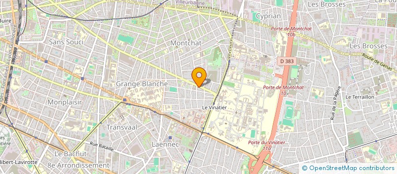 localisation de l'entreprise MADAME ALIMA FALL  LYON