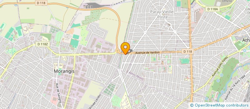 localisation de l'entreprise MADAME ALIMA SIDIBE à PARAY-VIEILLE-POSTE