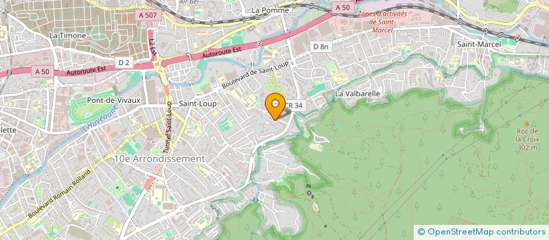 localisation de l'entreprise MADAME ALIMATOU DOUCOURE  MARSEILLE