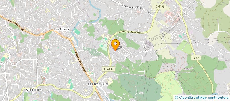 localisation de l'entreprise MADAME ALIMATOU GUEYE  MARSEILLE