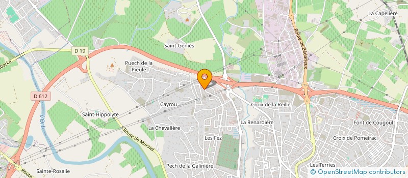 localisation de l'entreprise MADAME ALINA-ALEXANDRA POPESCU  BEZIERS