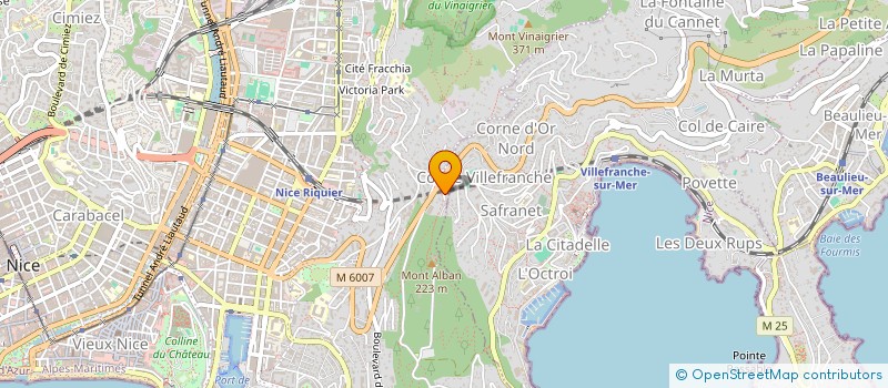 localisation de l'entreprise MADAME ALINA ALMAN à NICE