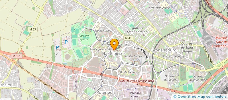 localisation de l'entreprise MADAME ALINA ASHOTYAN à STRASBOURG