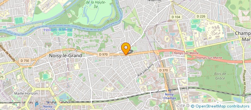 localisation de l'entreprise MADAME ALINA BARBUTA  NOISY-LE-GRAND