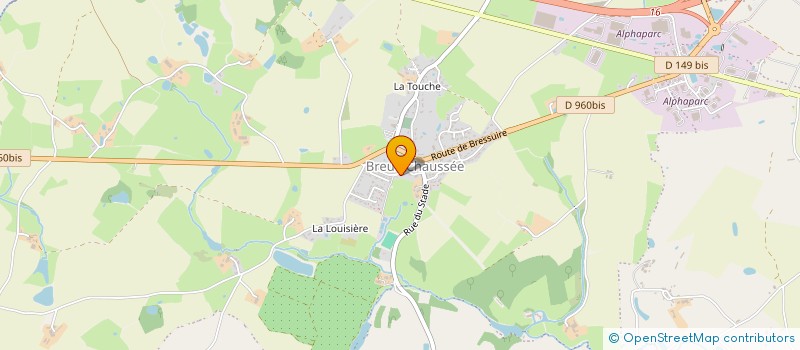 localisation de l'entreprise MADAME ALINA COVACIU  BRESSUIRE