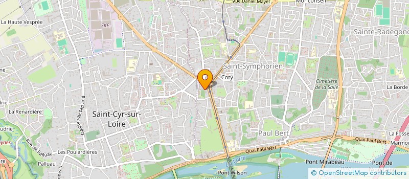 localisation de l'entreprise MADAME ALINA GONCHAROVA  TOURS