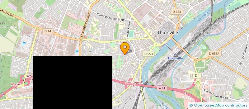 localisation de l'entreprise MADAME ALINA HUTANU à THIONVILLE