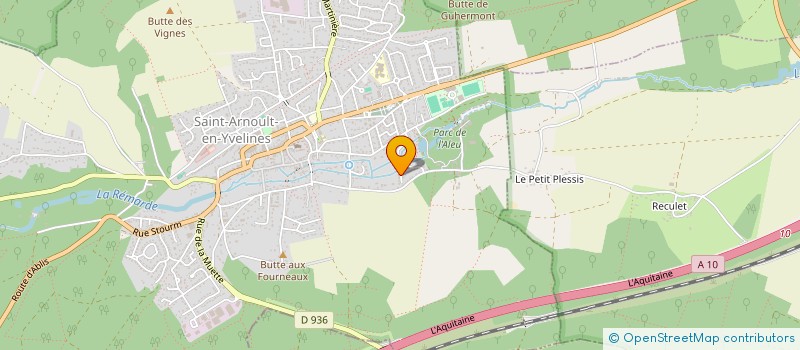 localisation de l'entreprise MADAME ALINA ILIES  SAINT-ARNOULT-EN-YVELINES