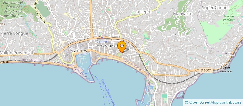 localisation de l'entreprise MADAME ALINA JAKUBOVA à CANNES