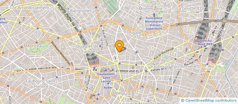 localisation de l'entreprise MADAME ALINA MARTI  PARIS