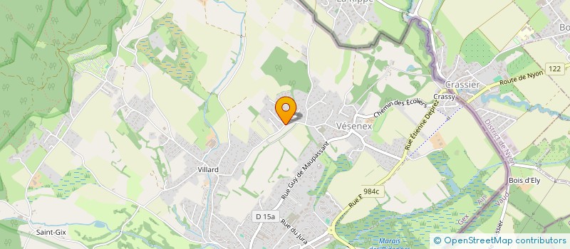 localisation de l'entreprise MADAME ALINA MURTUZALIYEVA  DIVONNE-LES-BAINS