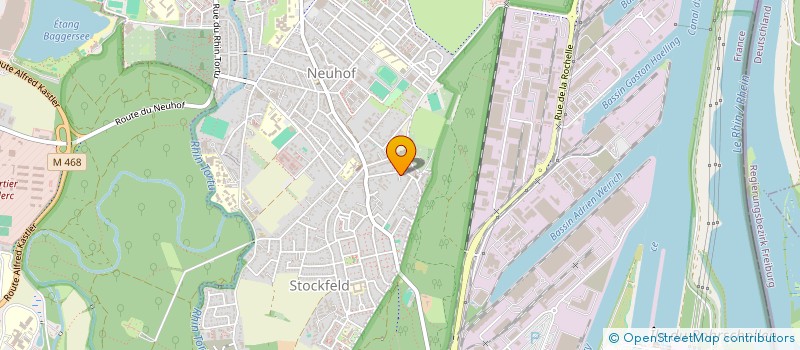 localisation de l'entreprise MADAME ALINA PAHONTU  STRASBOURG