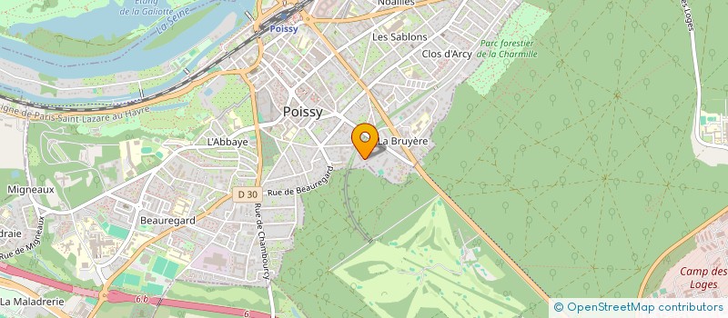 localisation de l'entreprise MADAME ALINA PAUN à POISSY