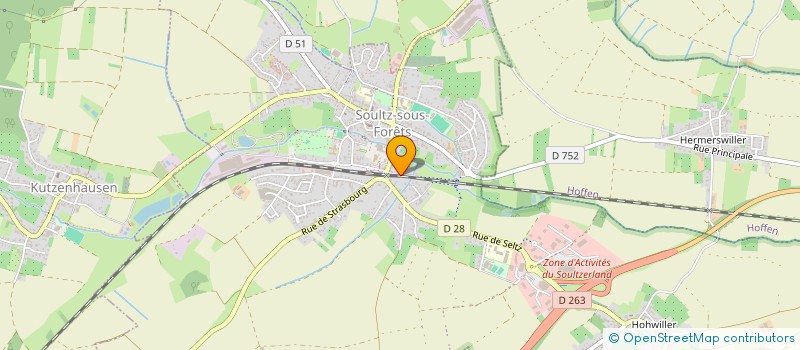 localisation de l'entreprise MADAME ALINA PROTASOVA  SOULTZ-SOUS-FORETS