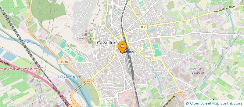 localisation de l'entreprise MADAME ALINA ROSU  CAVAILLON