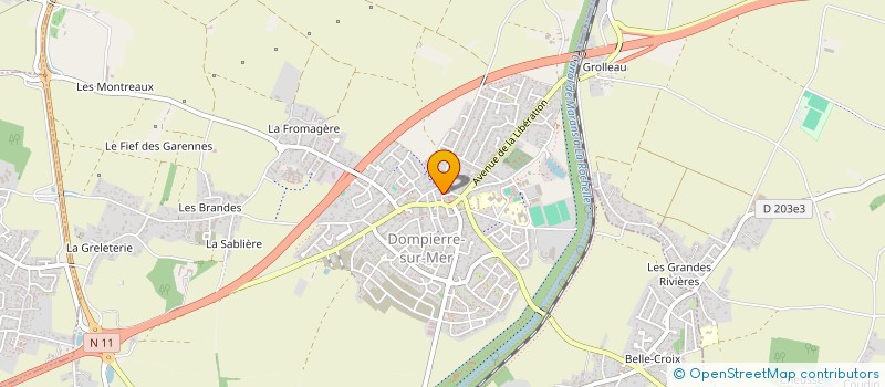 localisation de l'entreprise MADAME ALINA SOROCHYNSKA à DOMPIERRE-SUR-MER