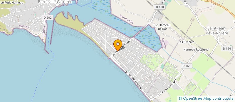 localisation de l'entreprise MADAME ALINA TRAN  BARNEVILLE-CARTERET