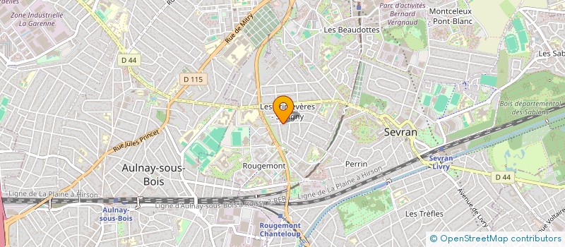 localisation de l'entreprise MADAME ALINA TUREAC à SEVRAN