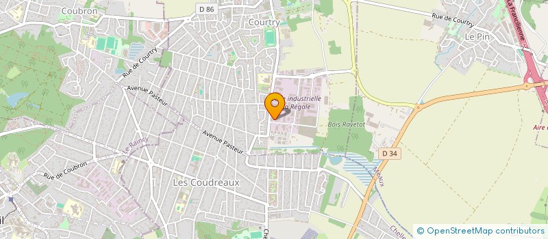 localisation de l'entreprise MADAME ALINA VOLOSCIUC à COURTRY