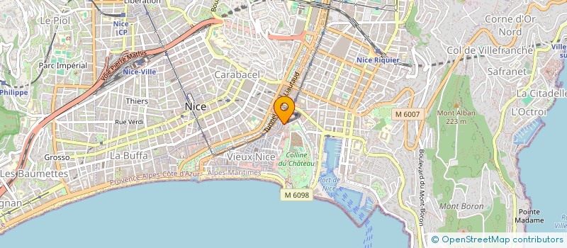 localisation de l'entreprise MADAME ALINA YAROVA  NICE