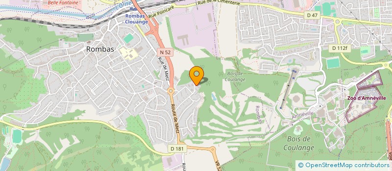 localisation de l'entreprise MADAME ALINE AFONSO  ROMBAS