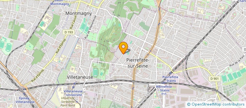 localisation de l'entreprise MADAME ALINE ANDREA BOREKCI à PIERREFITTE-SUR-SEINE