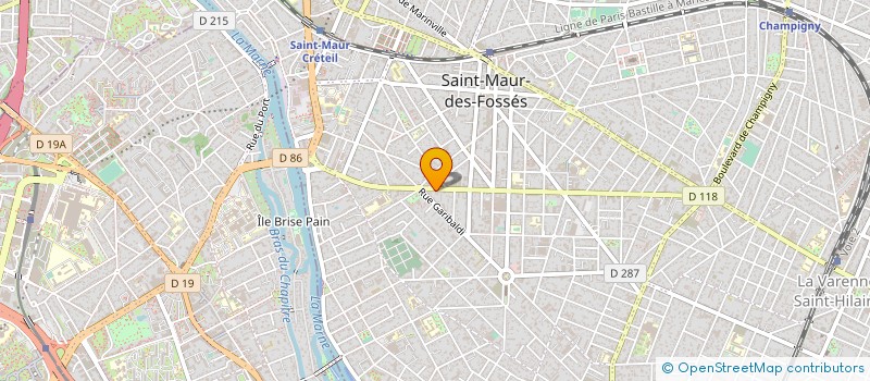 localisation de l'entreprise MADAME ALINE ANDREE TARTARY  SAINT-MAUR-DES-FOSSES