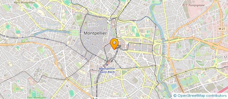 localisation de l'entreprise MADAME ALINE ATHIMON à MONTPELLIER