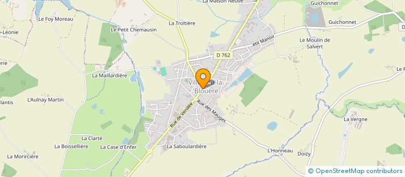 localisation de l'entreprise MADAME ALINE BACONNAIS  BEAUPREAU-EN-MAUGES