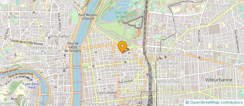 localisation de l'entreprise MADAME ALINE BALAY  CALUIRE-ET-CUIRE