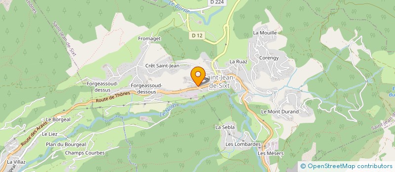 localisation de l'entreprise MADAME ALINE BALLET-BAZ  PASSY