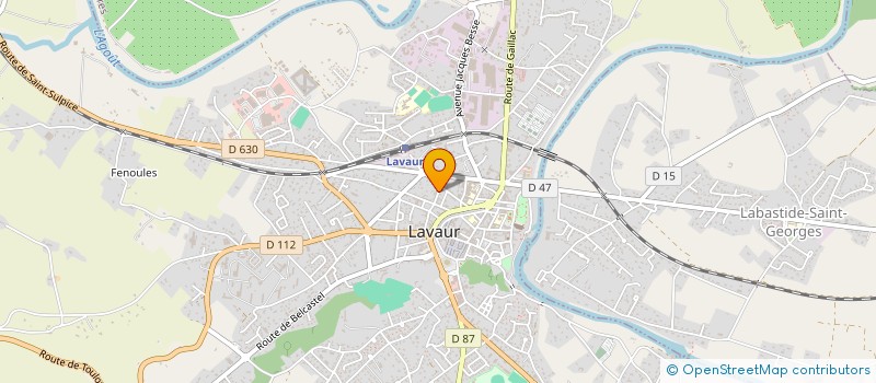 localisation de l'entreprise MADAME ALINE BANQUET  FIAC