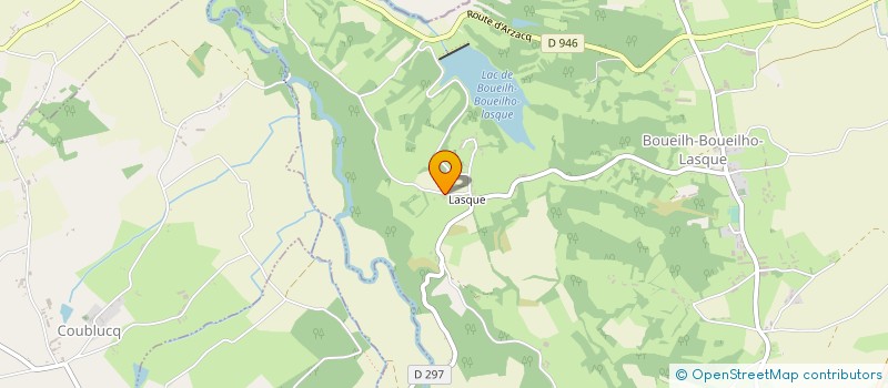 localisation de l'entreprise MADAME ALINE BATINA  BOUEILH-BOUEILHO-LASQUE