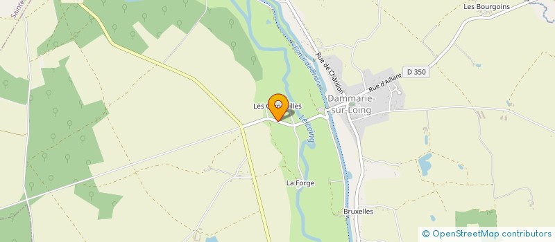 localisation de l'entreprise MADAME ALINE BEJINHA à DAMMARIE-SUR-LOING