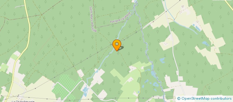 localisation de l'entreprise MADAME ALINE BELLIARD  SAINT MARS D'OUTILLE