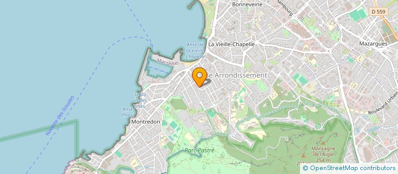 localisation de l'entreprise MADAME ALINE BERENGER à MARSEILLE