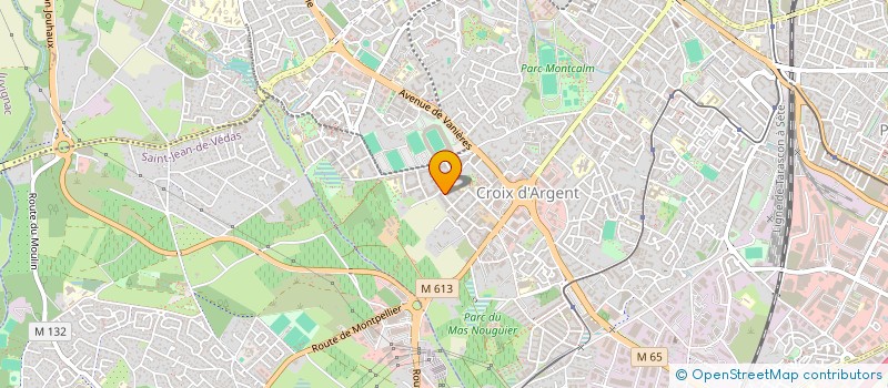 localisation de l'entreprise MADAME ALINE BERTANI à MONTPELLIER