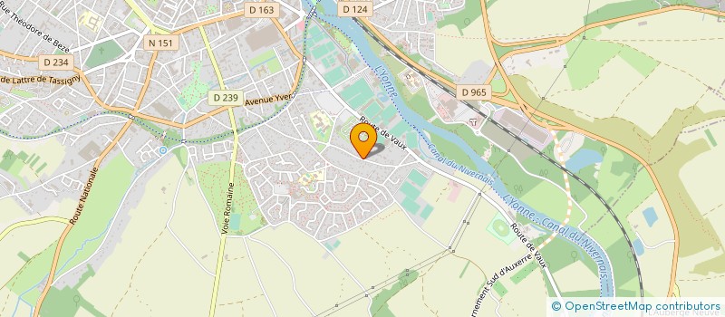 localisation de l'entreprise MADAME ALINE BIZOT à AUXERRE