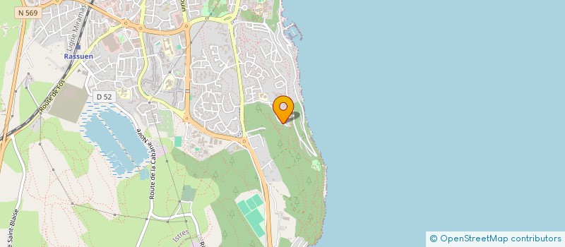 localisation de l'entreprise MADAME ALINE BLAVET à ISTRES