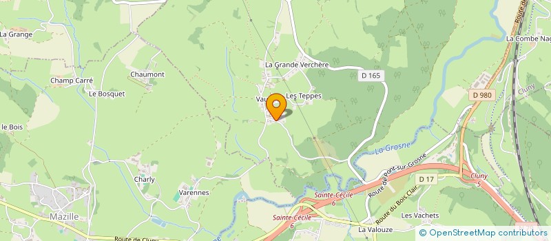 localisation de l'entreprise MADAME ALINE BOISELLE  JALOGNY