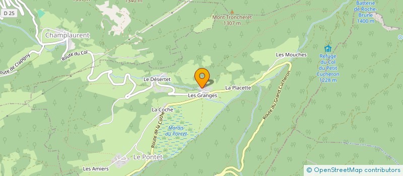 localisation de l'entreprise MADAME ALINE BOROS  LE PONTET