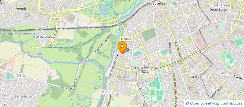 localisation de l'entreprise MADAME ALINE BOUCHAUX  FLEURY-SUR-ORNE