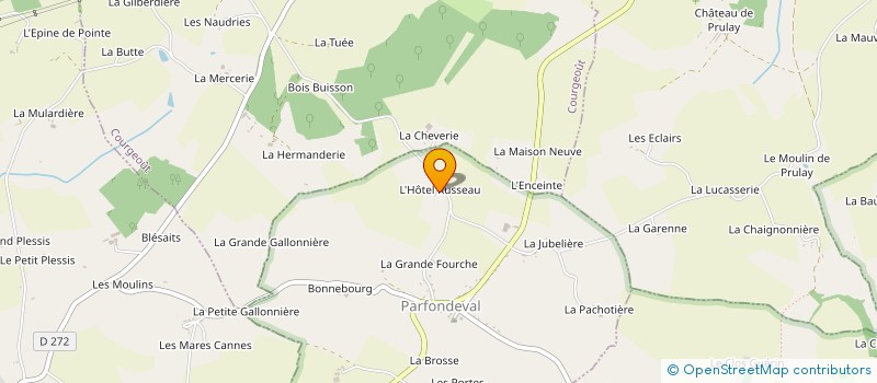 localisation de l'entreprise MADAME ALINE BOUCHER à PARFONDEVAL