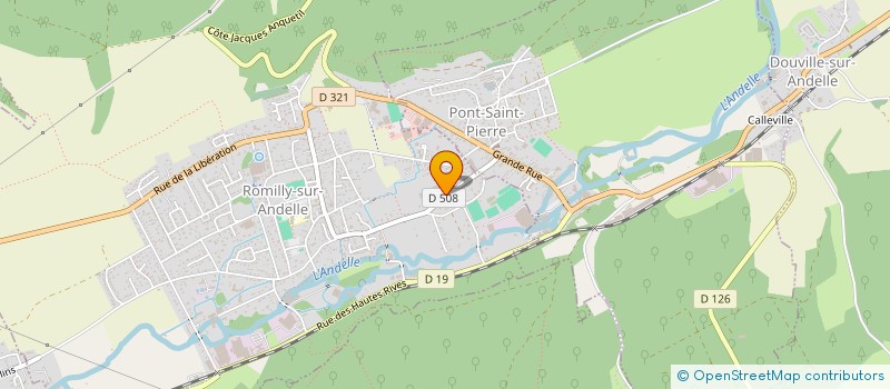 localisation de l'entreprise MADAME ALINE BOULANG  GAILLON