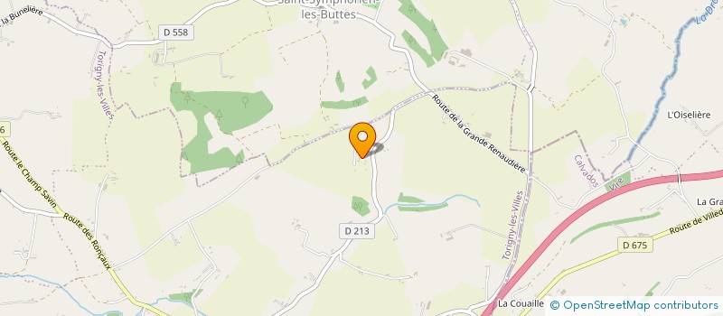 localisation de l'entreprise MADAME ALINE BOULLOT  TORIGNY-LES-VILLES